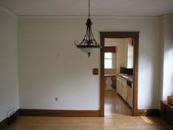 View of Kitchen from Dining Room