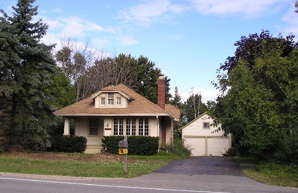 More recent view of the house